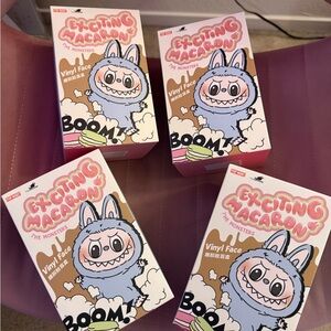 Exciting Macaron Vinyl Face Figurine Labubu Toffee